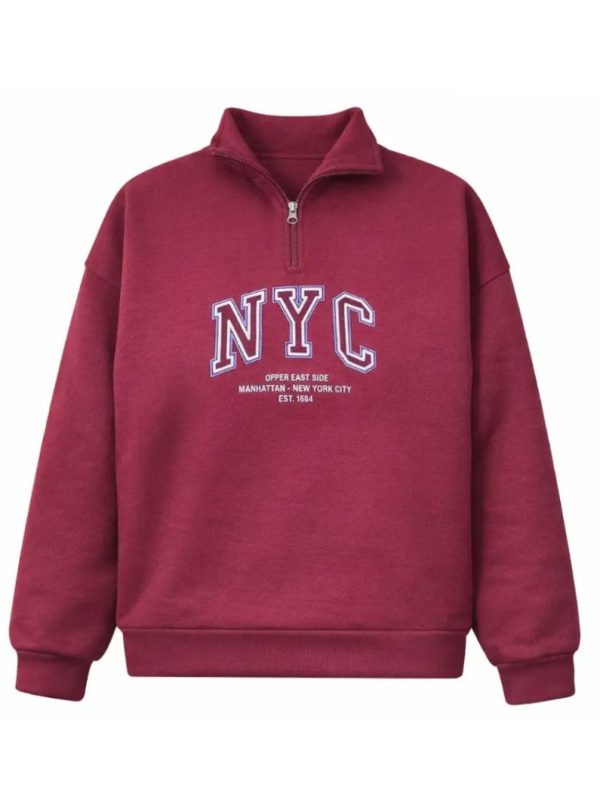 دورس یقه زیپ