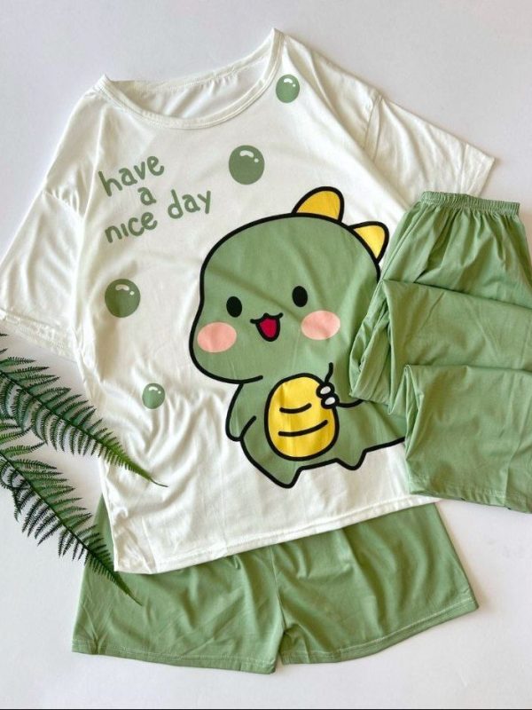 ست وارداتی تیشرت-شلوار-شلوارک