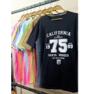 تیشرت پنبه کالیفرنیا - مشکی