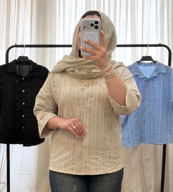 شومیز باکسی کوک دوزی